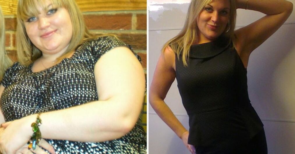 fotos de antes y despues de la dieta perezosa