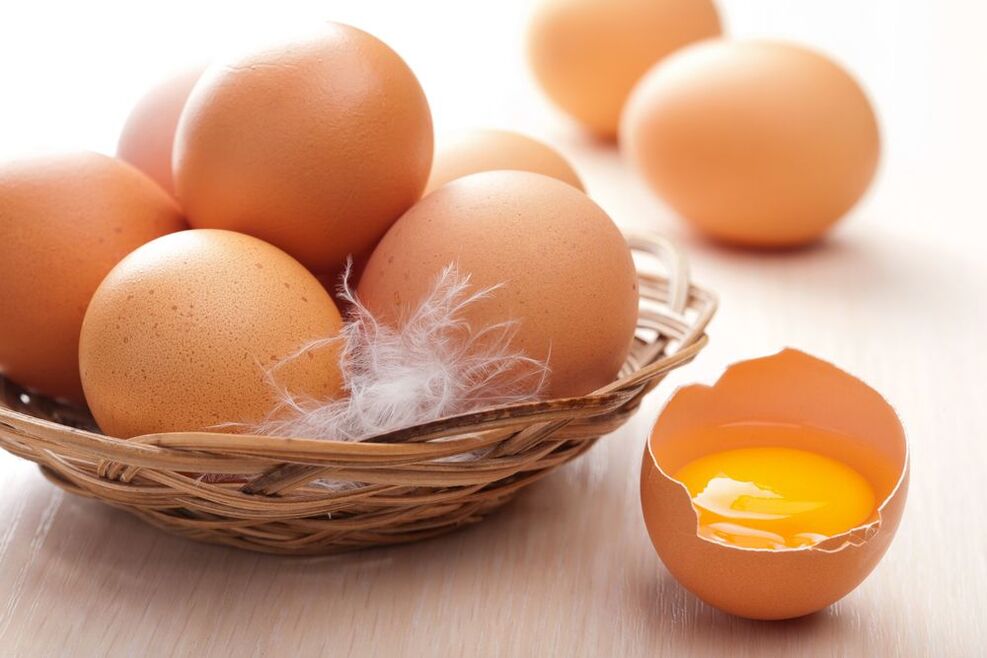 huevos de gallina a dieta