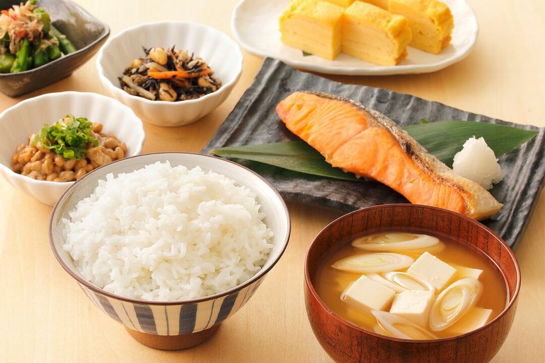 Alimentos dietéticos japoneses